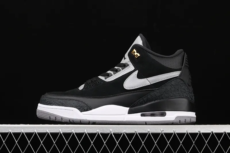 All categories Air Jordan Jordan series basketball shoes Air Jordan 3 Air Jordan 3 Retro Tinker AJ3 Joe 3 reflective black cement CK4348-007